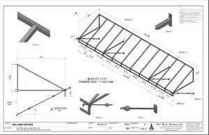 Metal awning design for homes and businesses