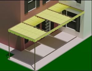 Residential awnings and custom patio renderings