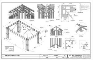 Canopy drawings and awning designs in Van Nuys